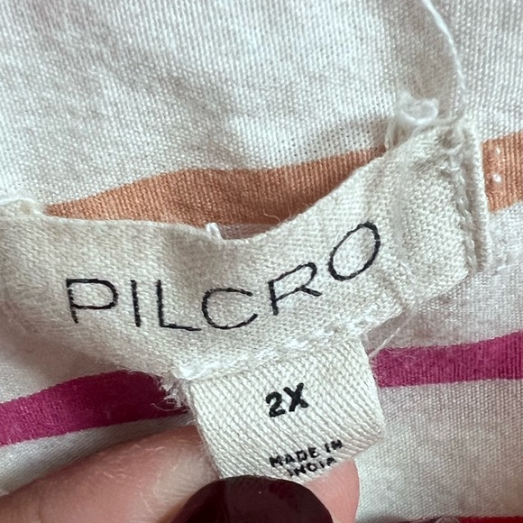 Pilcro Painter Buttondown Shirt - 2X - Picture 8 of 10